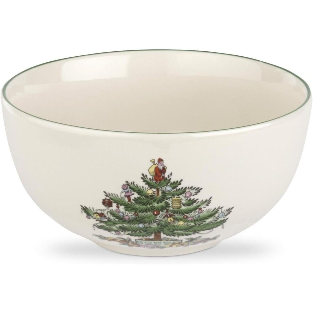 NEW Spode Christmas Tree Salad Fruit Cereal Bowl  5.5 inches no box Treats
